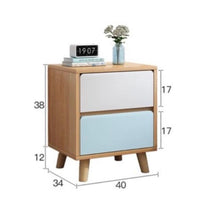 Load image into Gallery viewer, โต๊ะข้างเตียง สไตล์ญีปุ่น BC021