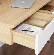 Load image into Gallery viewer, โต๊ะเขียนหนัง โต๊ะทำงาน