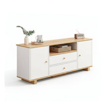 Load image into Gallery viewer, ตู้ไม้วางทีวี สไตล์ญี่ปุ่น ( LT008 )