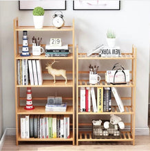 Load image into Gallery viewer, ชั้นไม้ไผ่แท้ สไตล์ญี่ปุ่น MC044