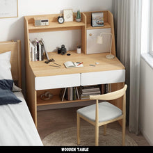 Load image into Gallery viewer, โต๊ะไม้เขียนหนังสือ TB037