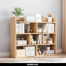 Load image into Gallery viewer, ชั้นไม้วางหนังสือ มินิมอล MC049