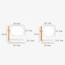 Load image into Gallery viewer, กระจกตั้งโต๊ะ สไตล์ญี่ปุ่น DC020