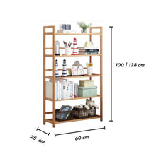 Load image into Gallery viewer, ชั้นไม้ไผ่แท้ สไตล์ญี่ปุ่น MC044