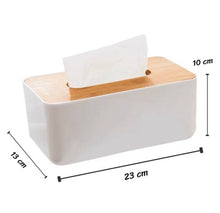 Load image into Gallery viewer, Wooden Tissue box cover