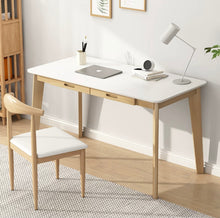 Load image into Gallery viewer, โต๊ะเขียนหนังสือไม้ TB050