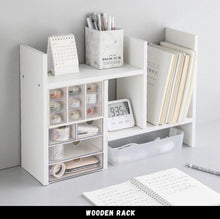 Load image into Gallery viewer, ชั้นวางหนังสือบนโต๊ะ SR004