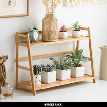 Load image into Gallery viewer, ชั้นไม้วางบนโต๊ะ TR002