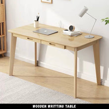 Load image into Gallery viewer, โต๊ะเขียนหนังสือไม้ TB050