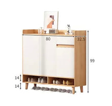 Load image into Gallery viewer, ตู้เก็บรองเท้าสไตล์ ญีปุ่น MC006