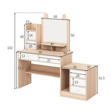 Load image into Gallery viewer, โต๊ะเครื่อแป้ง ครบชุด DS002