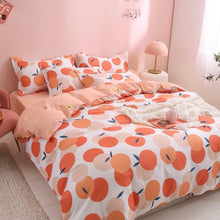 Load image into Gallery viewer, ชุดเครื่องนอนมินิมอล ส้ม