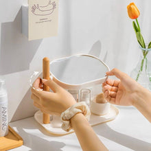 Load image into Gallery viewer, กระจกตั้งโต๊ะ สไตล์ญี่ปุ่น DC020