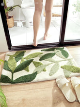 Load image into Gallery viewer, พรมเช็ดเทา ลายใบไม้ DC011