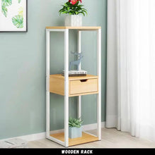 Load image into Gallery viewer, ชั้นไม้วางของอเนกประสงค์ MC098