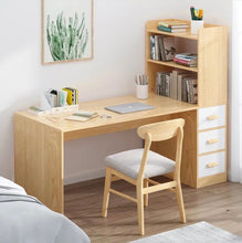 Load image into Gallery viewer, โต๊ะเขียนหนังสือ ชั้นด้านข้างTB016