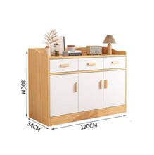 Load image into Gallery viewer, ตู้ไม้เก็บของ สไตล์ญี่ปุ่น MC089