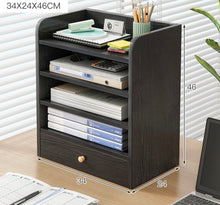 Load image into Gallery viewer, ชั้นไม้วางของบนโต๊ะ TR012