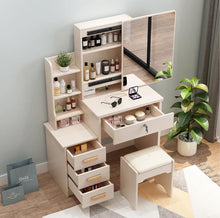 Load image into Gallery viewer, โต๊ะเครื่องแป้ง ครบชุด DS01