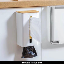 Load image into Gallery viewer, Wooden tissue box