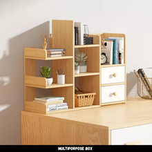 Load image into Gallery viewer, ชั้นไม้วางบนโต๊ะ TR003