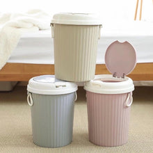 Load image into Gallery viewer, ถังขยะกลม สไตล์ญีปุ่น DC035