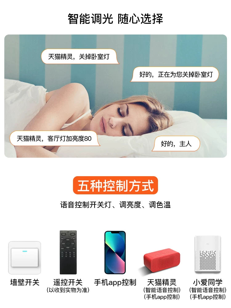 2026年新款现代简约LED吸顶灯北欧卧室灯家用书房灯具创意房间灯