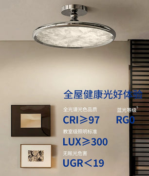 2026新款意式轻奢包豪斯卧室灯吸顶灯现代简约美式高级感护眼灯具