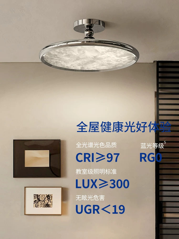 2026新款意式轻奢包豪斯卧室灯吸顶灯现代简约美式高级感护眼灯具
