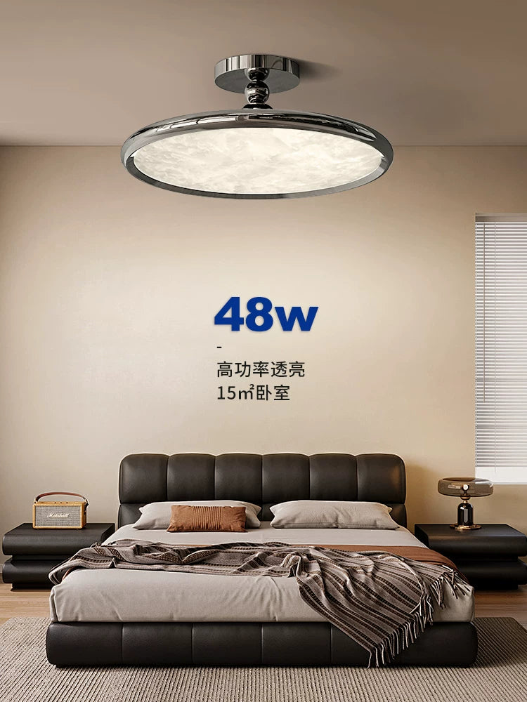 2026新款意式轻奢包豪斯卧室灯吸顶灯现代简约美式高级感护眼灯具