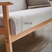 Load image into Gallery viewer, Wooden sofa
